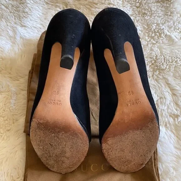 Gucci Suede Heels - Picture 5 of 7